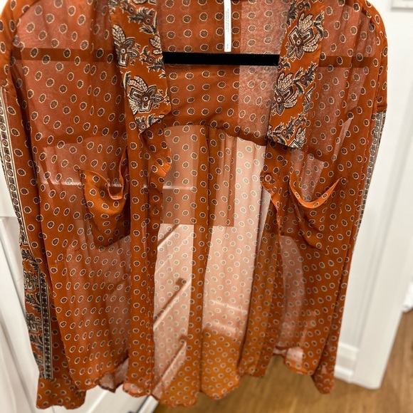 Free people floral top - Picture 1 of 2